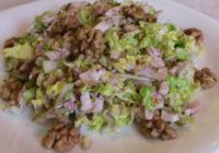 Salāti “Skaistule” bez majonēzes Jaungada galdam