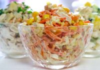 Salāti ”pa fikso” vien no 3 vienkāršām sastāvdaļām; ļoti garšīgi!